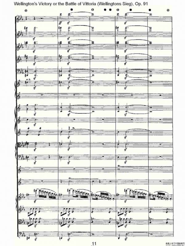 Wellingtons Sieg（ Op.91 第一乐章（一））