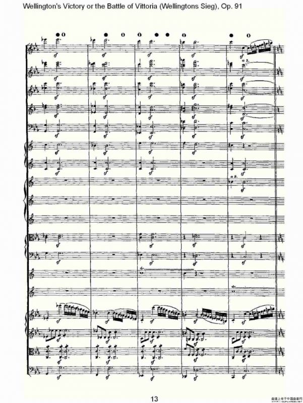 Wellingtons Sieg（ Op.91 第一乐章（一））