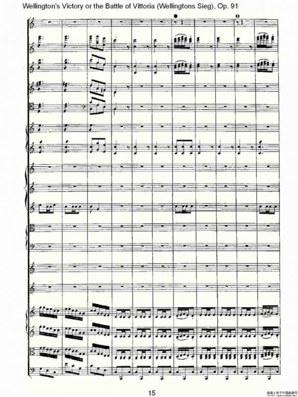 Wellingtons Sieg（ Op.91 第一乐章（一））