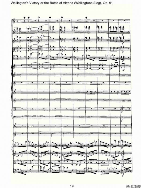 Wellingtons Sieg（ Op.91 第一乐章（一））