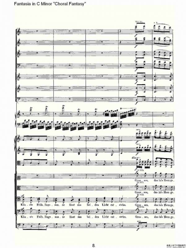 C小调幻想曲“幻想合奏”第三乐章