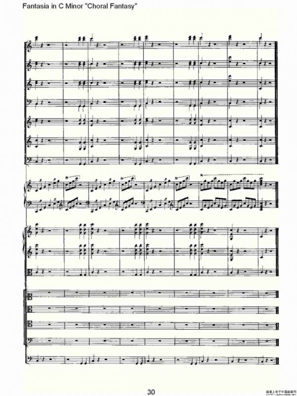 C小调幻想曲“幻想合奏”第三乐章