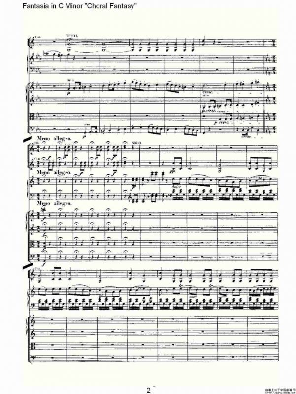 C小调幻想曲“幻想合奏”第二乐章