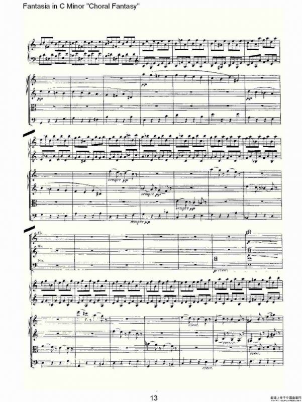 C小调幻想曲“幻想合奏”第二乐章