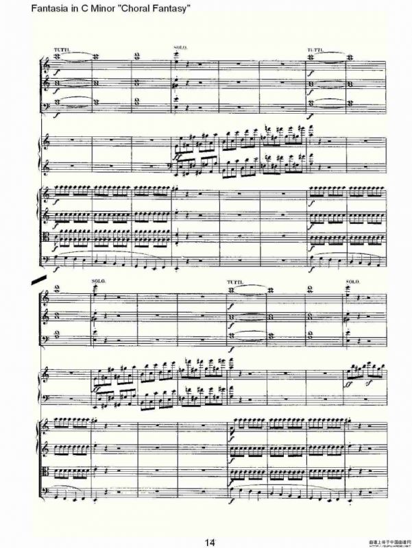 C小调幻想曲“幻想合奏”第二乐章