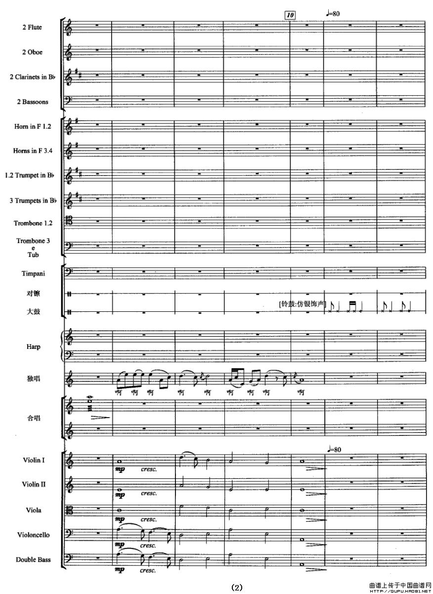 见妹一眼酥到脚（五线谱+管弦乐总谱）