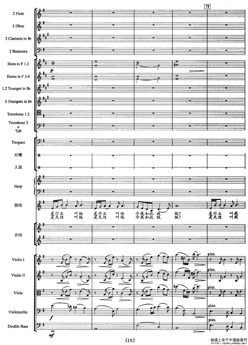 见妹一眼酥到脚（五线谱+管弦乐总谱）