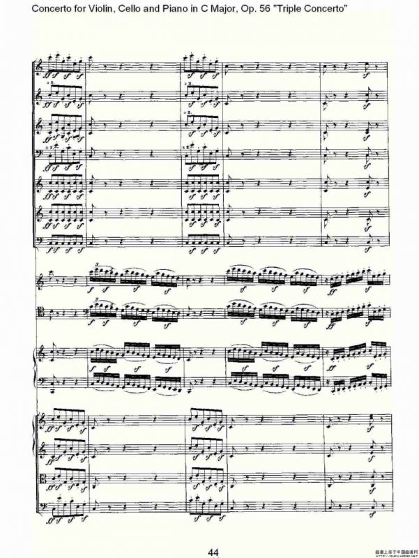 C大调大提琴与钢琴协奏曲 Op.56第三乐章（二）