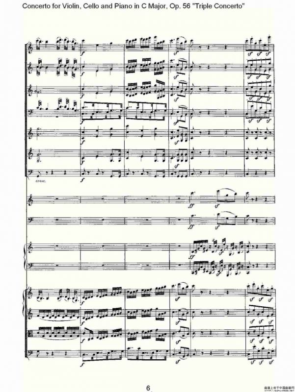 C大调大提琴与钢琴协奏曲 Op.56第三乐章（一）