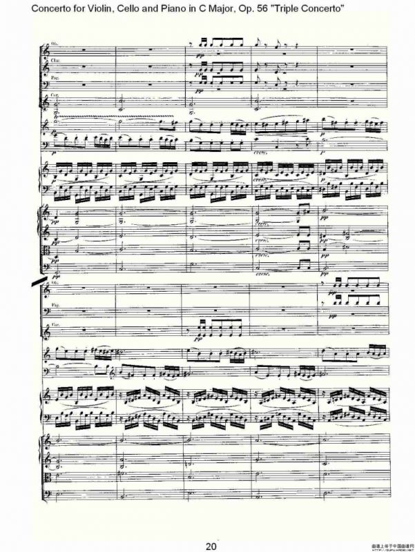 C大调大提琴与钢琴协奏曲 Op.56第三乐章（一）