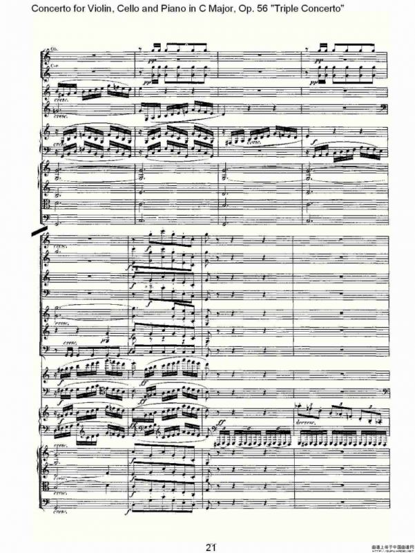 C大调大提琴与钢琴协奏曲 Op.56第三乐章（一）