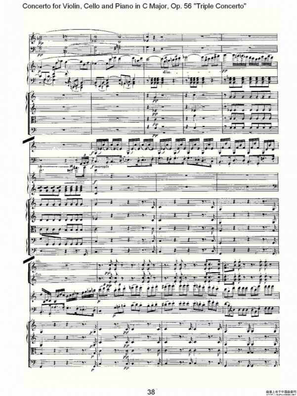 C大调大提琴与钢琴协奏曲Op.56第一（二）