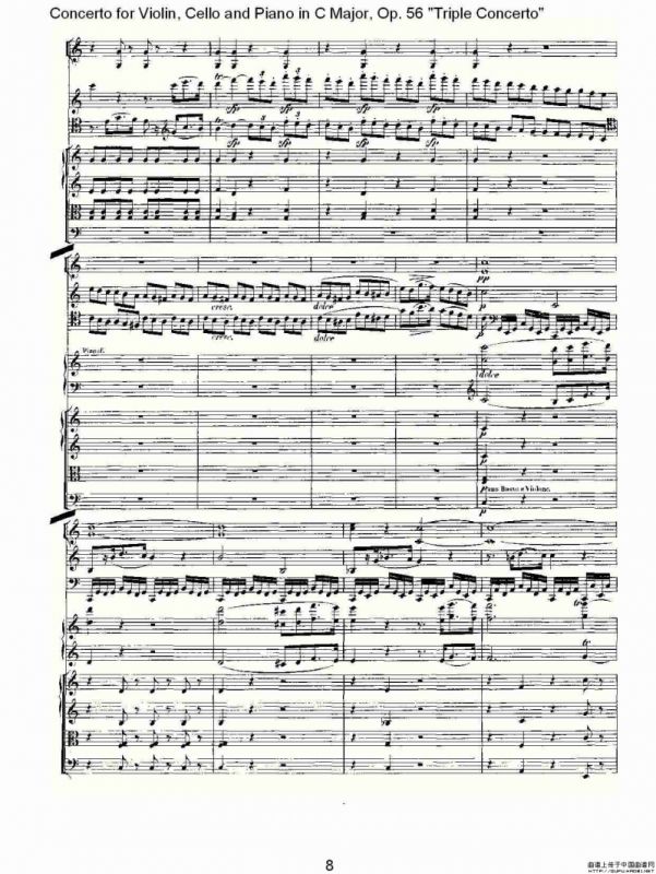 C大调大提琴与钢琴协奏曲 Op.56第一乐章（一）