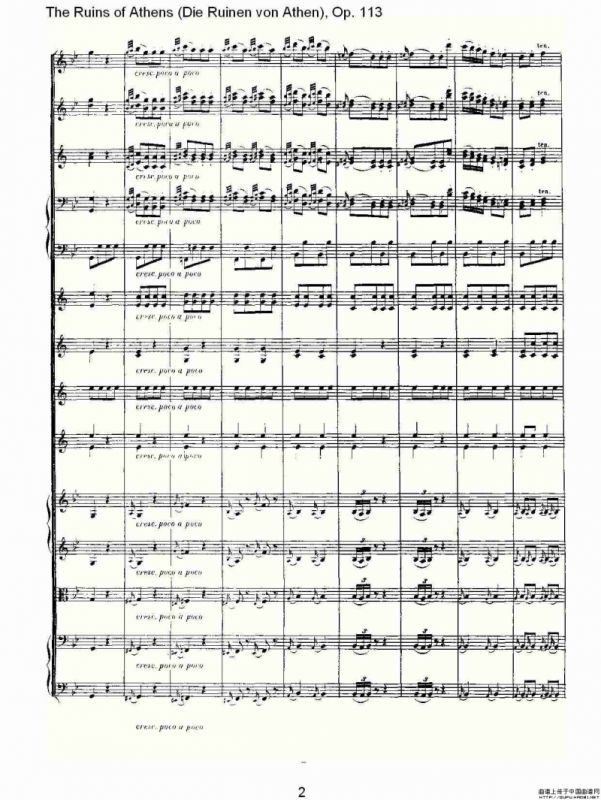 The Ruins of Athens（Die Ruinen von Athen)，Op.11）