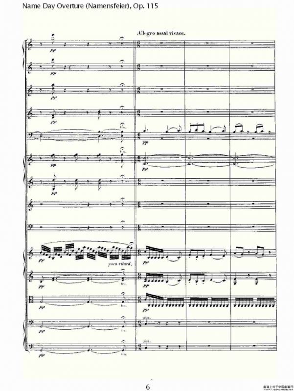 Name Day Overture（Namensfeier)，Op.11）