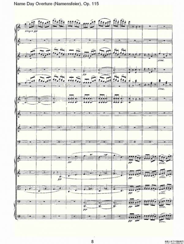 Name Day Overture（Namensfeier)，Op.11）