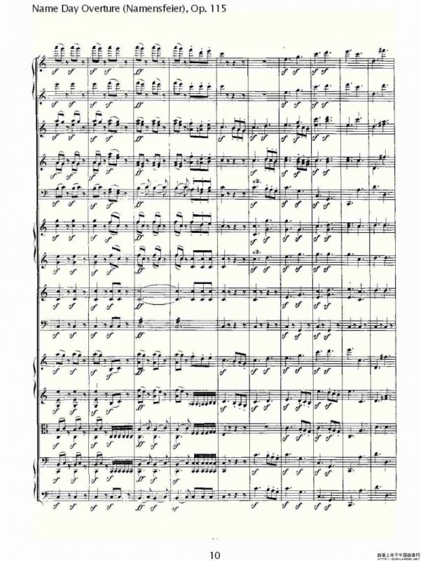 Name Day Overture（Namensfeier)，Op.11）