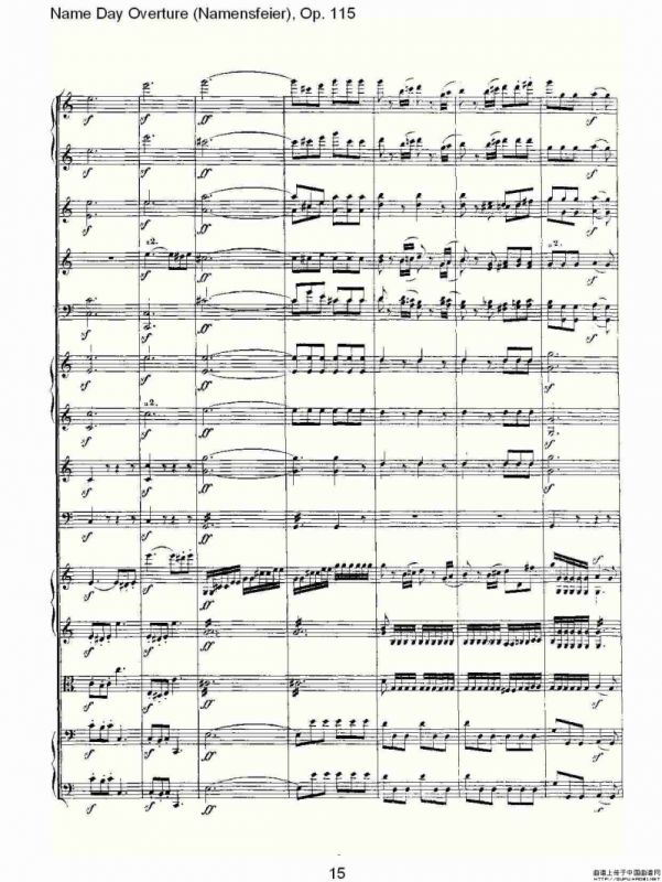 Name Day Overture（Namensfeier)，Op.11）
