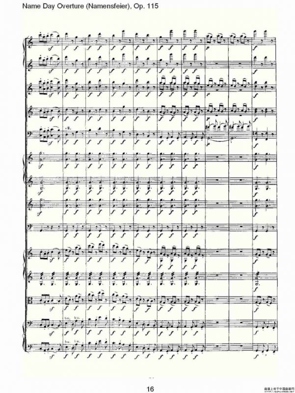 Name Day Overture（Namensfeier)，Op.11）