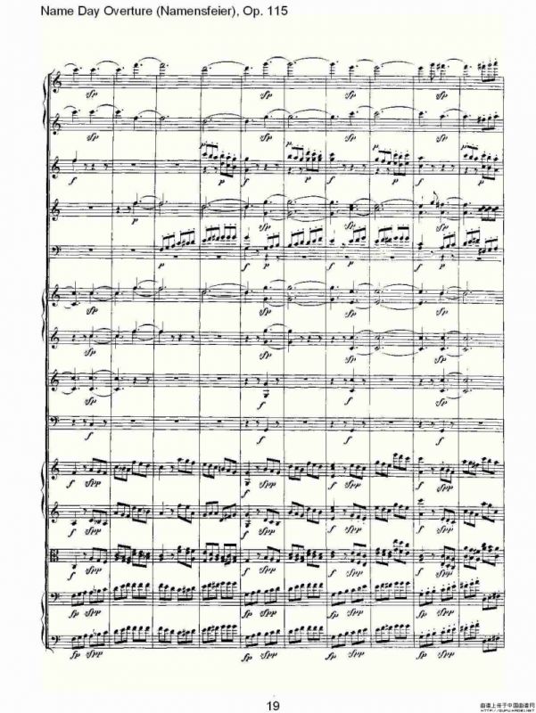 Name Day Overture（Namensfeier)，Op.11）