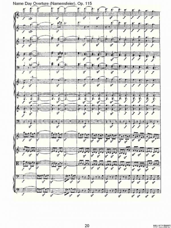 Name Day Overture（Namensfeier)，Op.11）
