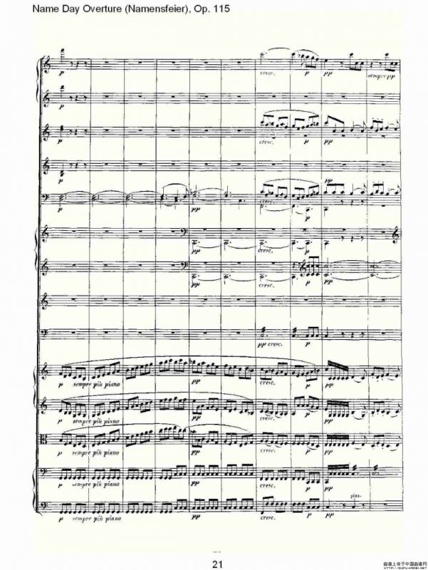 Name Day Overture（Namensfeier)，Op.11）