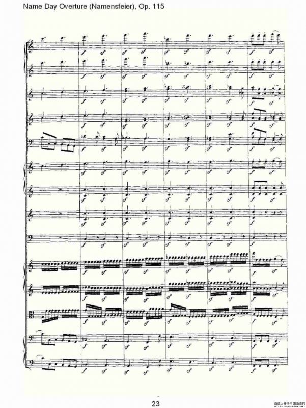 Name Day Overture（Namensfeier)，Op.11）
