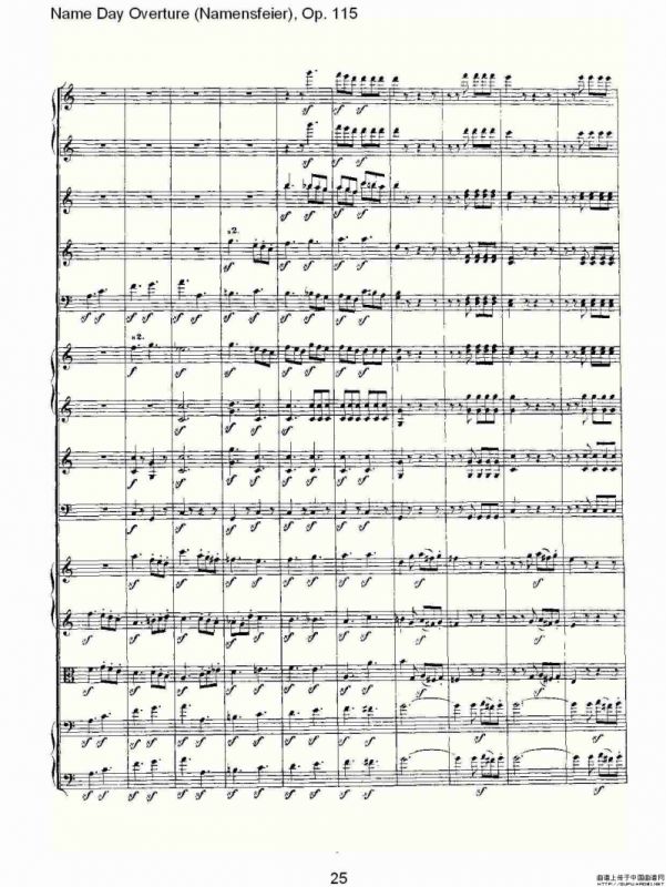 Name Day Overture（Namensfeier)，Op.11）