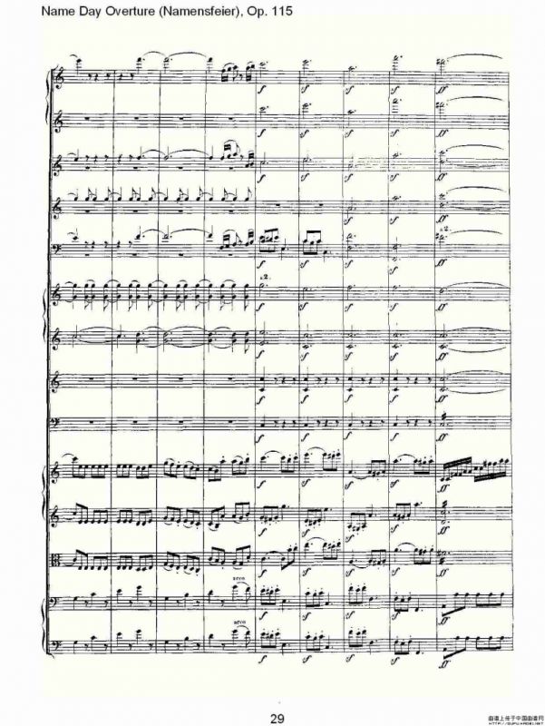 Name Day Overture（Namensfeier)，Op.11）