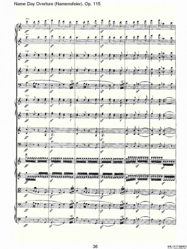 Name Day Overture（Namensfeier)，Op.11）