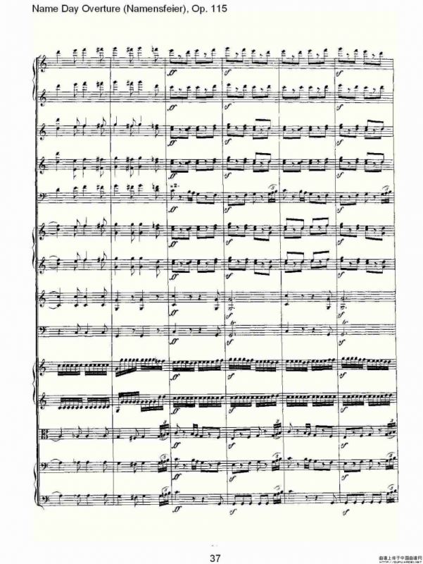 Name Day Overture（Namensfeier)，Op.11）