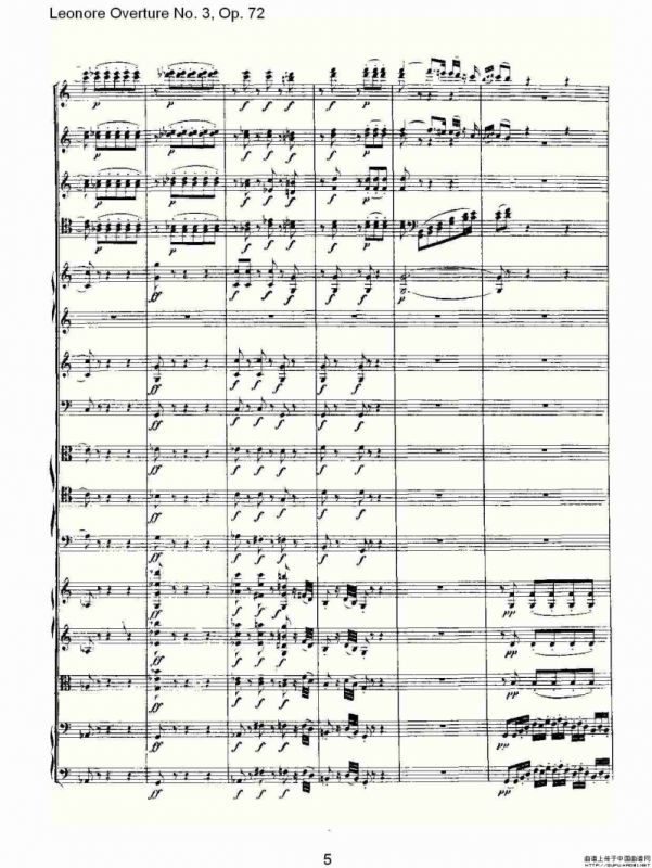 Leonore Overture No. 3, Op. 72（一）