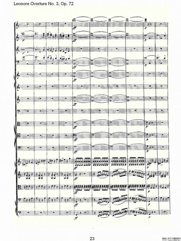 Leonore Overture No. 3, Op. 72（一）
