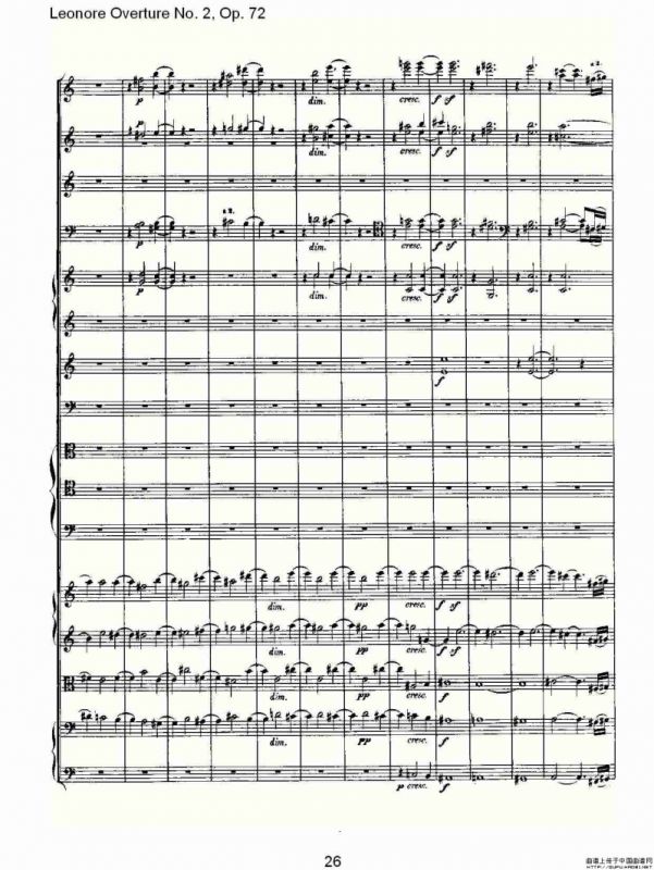 Leonore Overture No. 2，Op. 72（一）