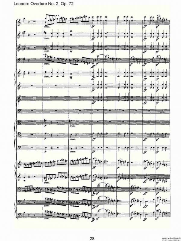 Leonore Overture No. 2，Op. 72（一）
