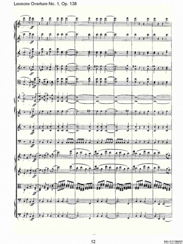 Leonore Overture No. 1, Op. 138