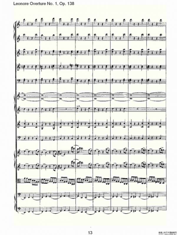 Leonore Overture No. 1, Op. 138