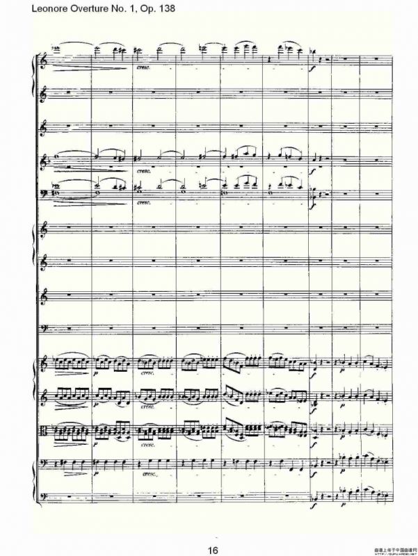 Leonore Overture No. 1, Op. 138