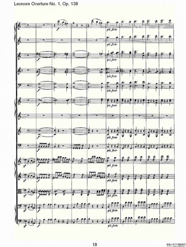 Leonore Overture No. 1, Op. 138