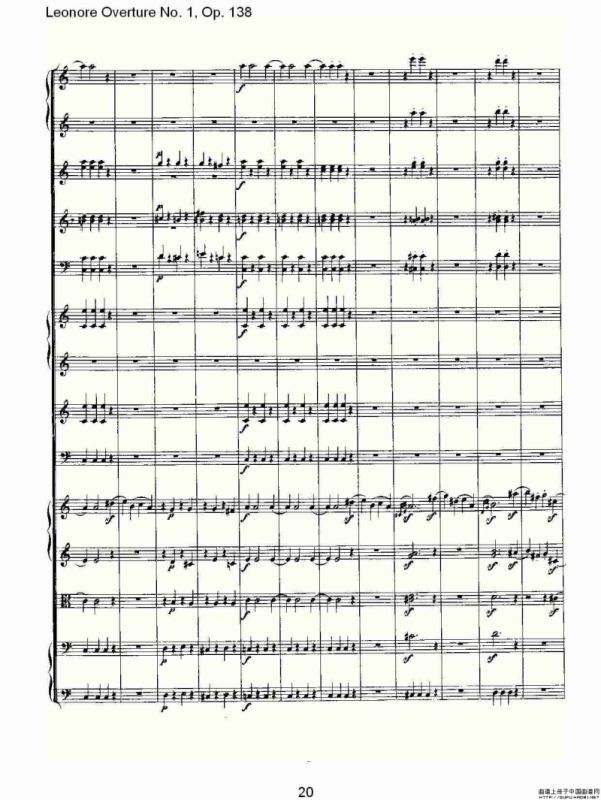 Leonore Overture No. 1, Op. 138