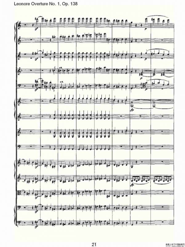 Leonore Overture No. 1, Op. 138