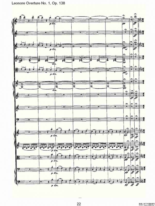 Leonore Overture No. 1, Op. 138