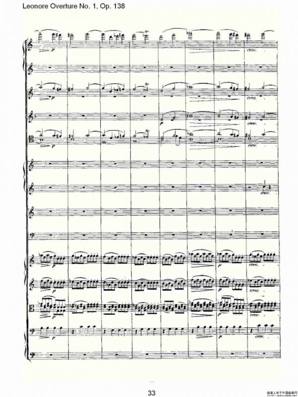 Leonore Overture No. 1, Op. 138