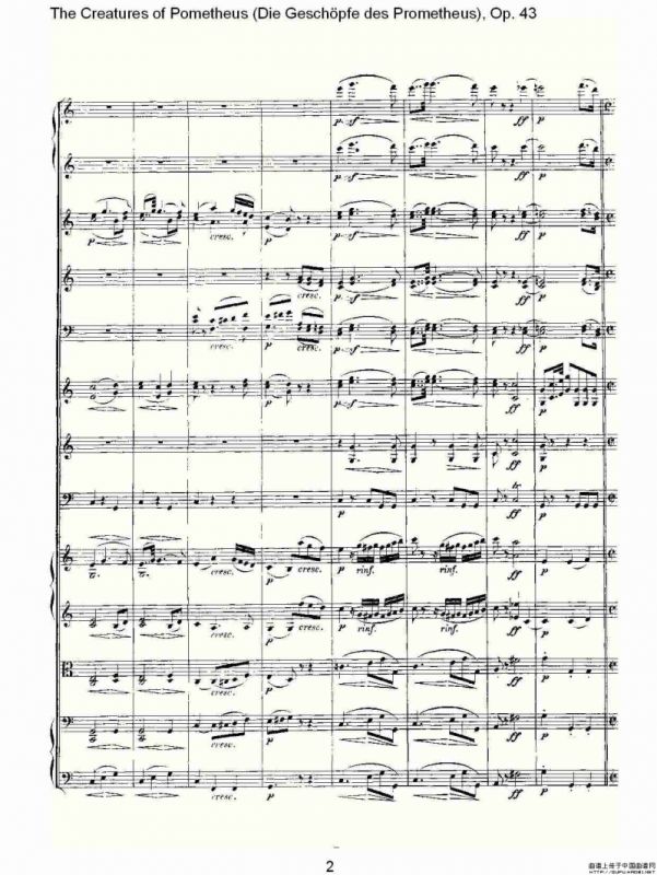 Die Gesch?pfe des Prometheus Op. 43