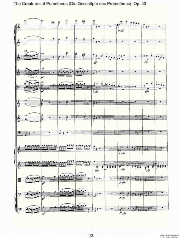 Die Gesch?pfe des Prometheus Op. 43