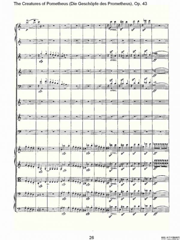 Die Gesch?pfe des Prometheus Op. 43