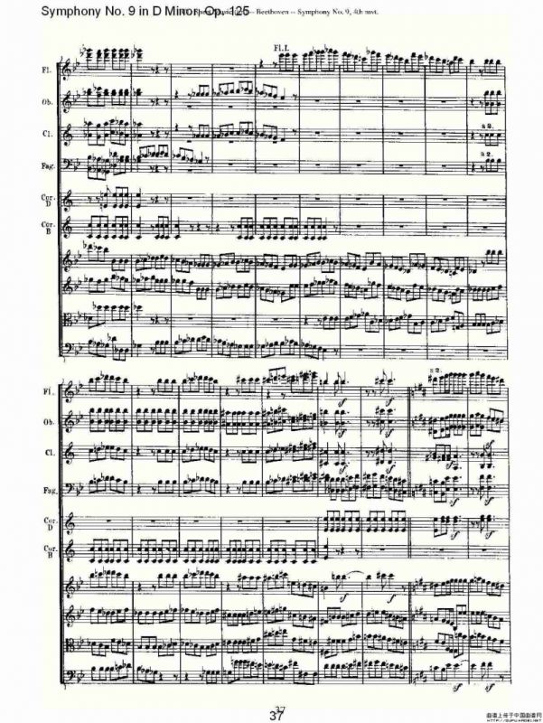 D小调第九交响曲 Op.125第四乐章（二）