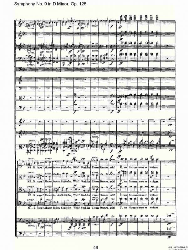 D小调第九交响曲 Op.125第四乐章（二）