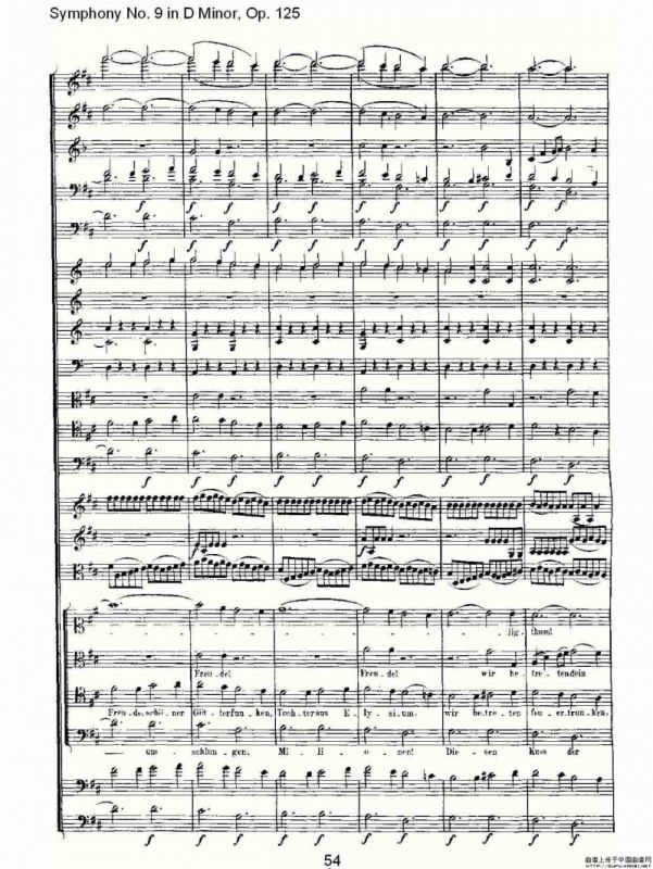 D小调第九交响曲 Op.125第四乐章（二）