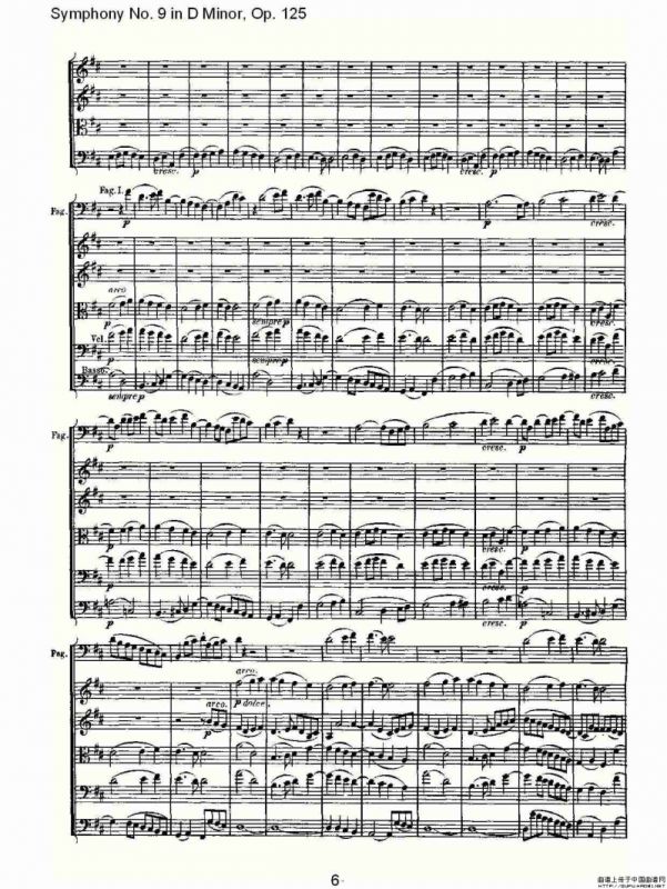 D小调第九交响曲 Op.125第四乐章（一）